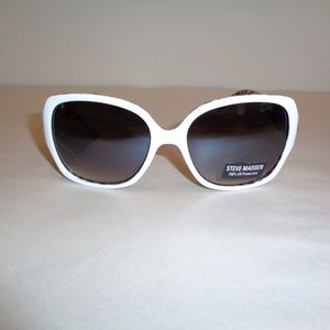Steve Madden SM893105 White Womens Sunglasses